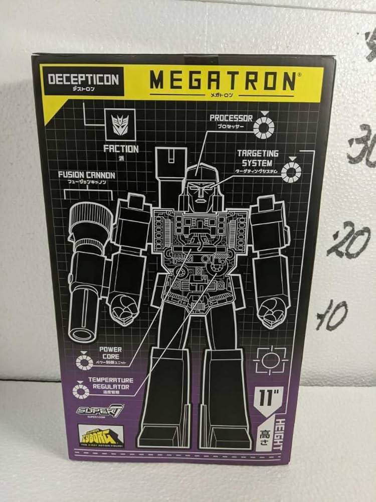 Amazon.co.jp: ソフビ トランスフォーマー メガトロン Super7